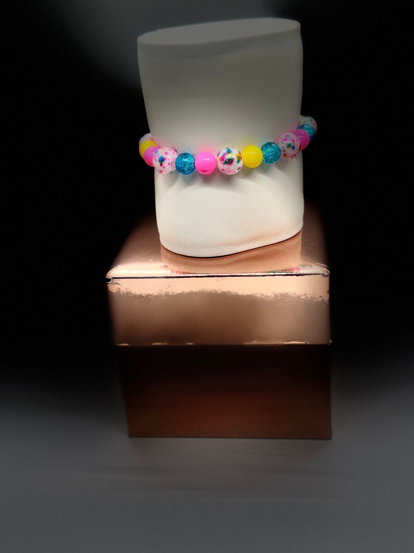 Glass Bead Bracelet #453