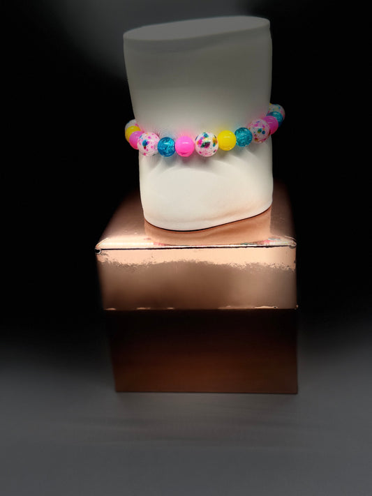 Glass Bead Bracelet #453