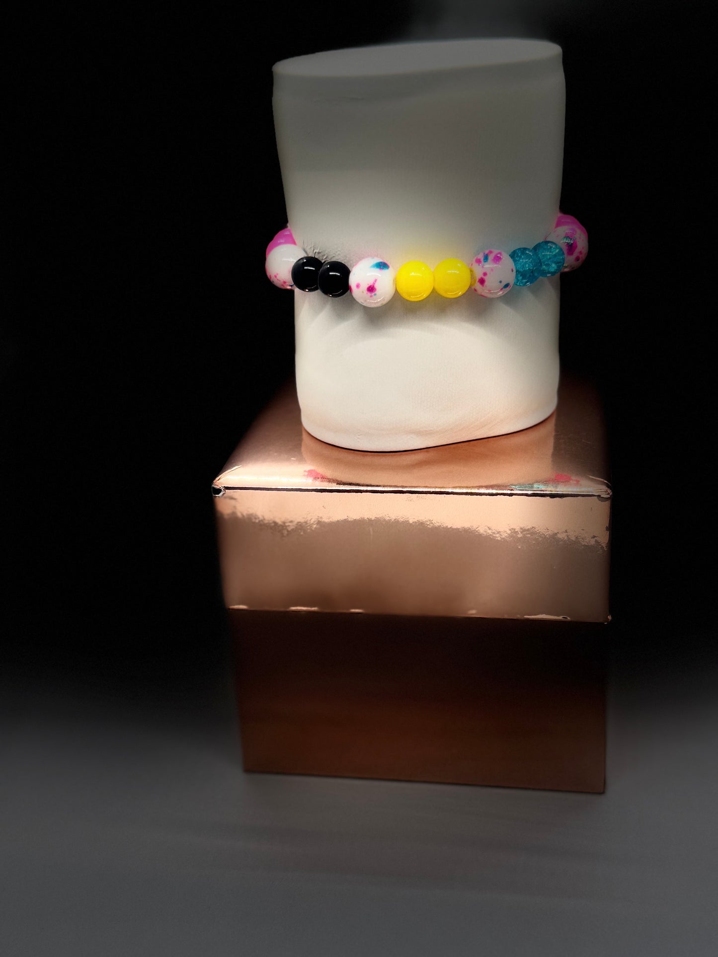 Glass Bead Bracelet #454