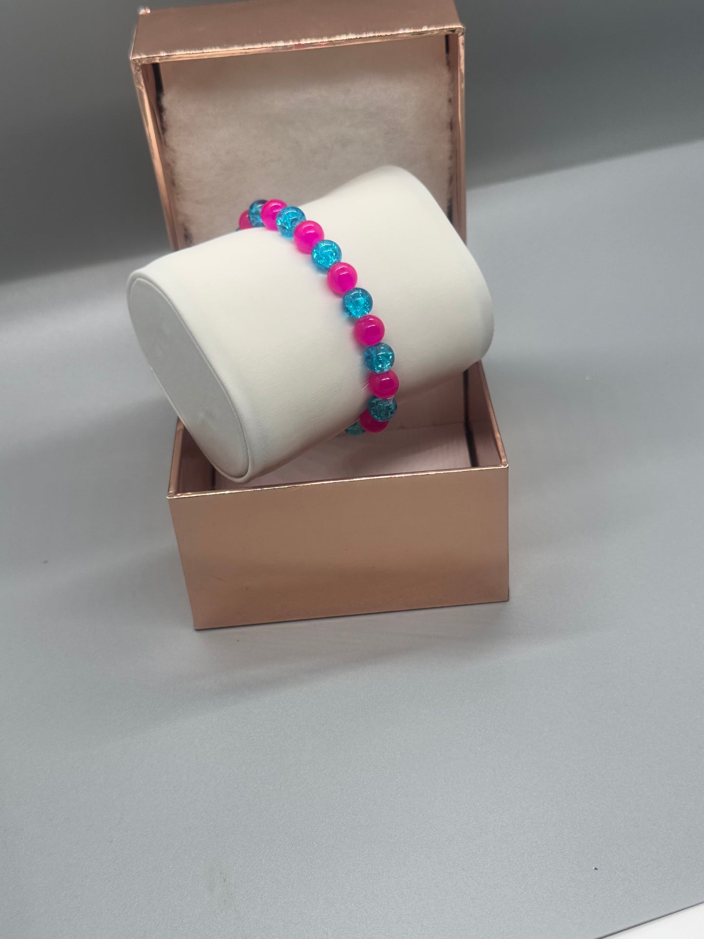 Glass Bead Bracelet #457