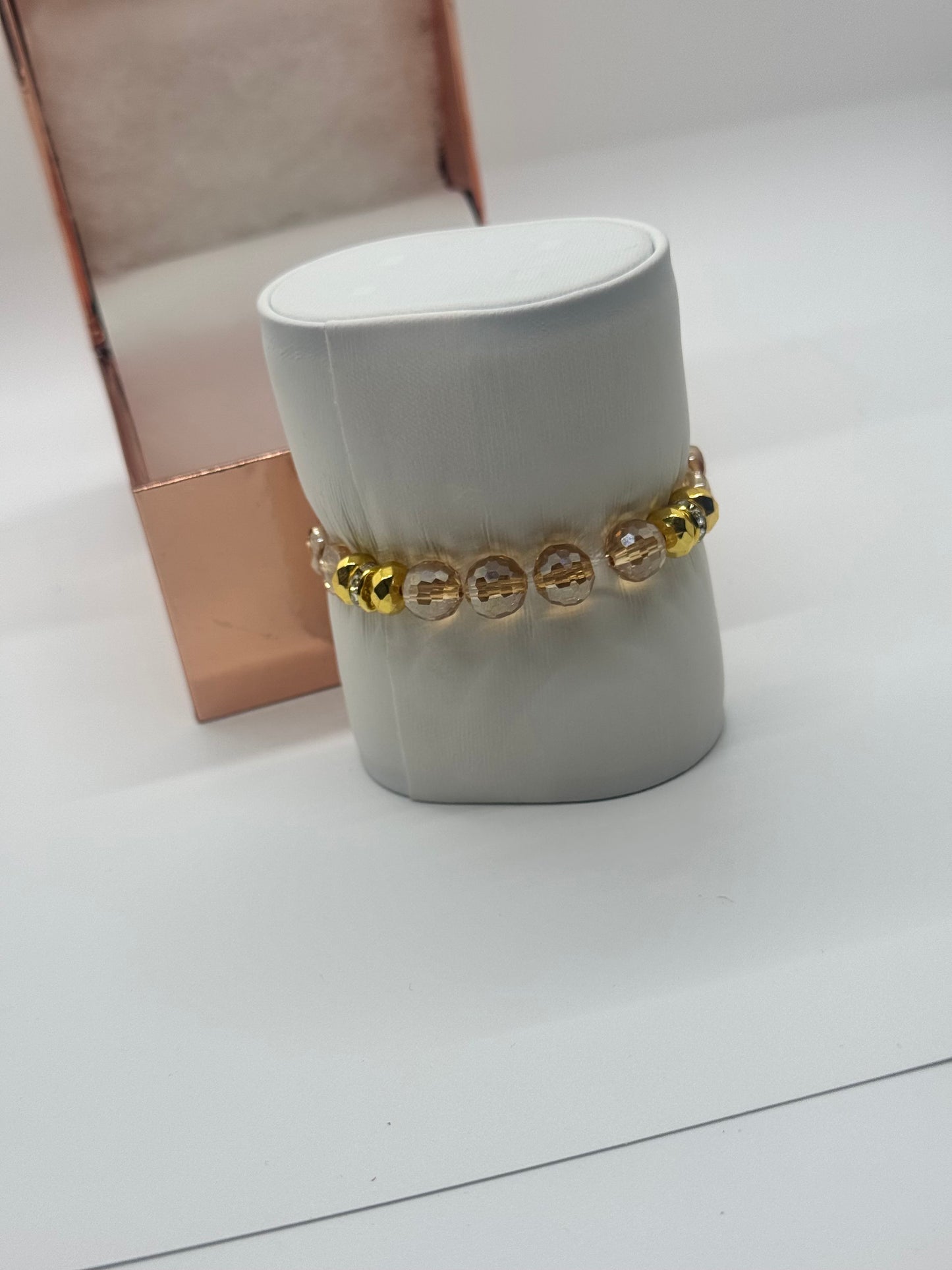 Fancy Glass Bead Bracelet #460