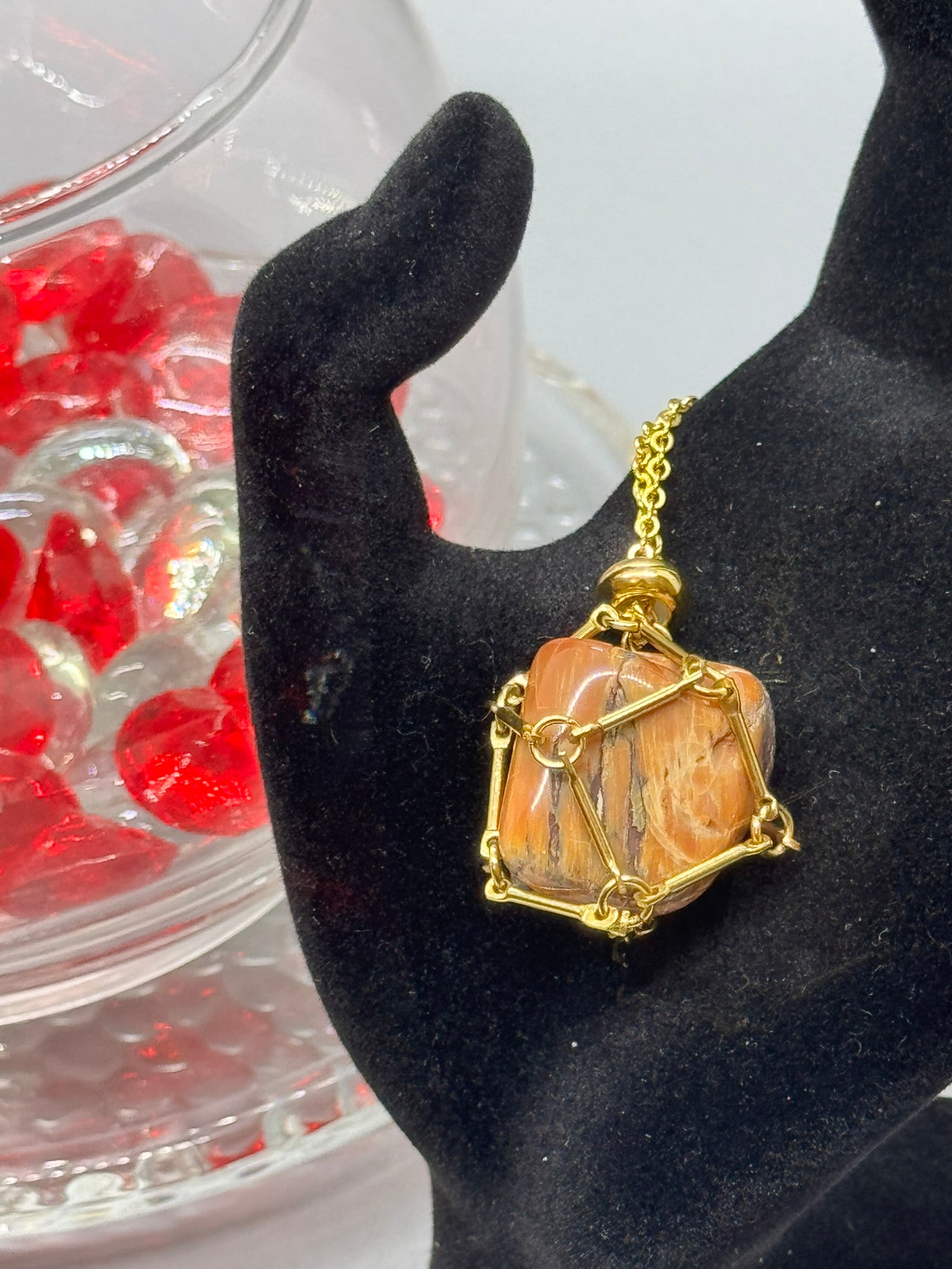 Authentic Dragon Scale Necklace – 20" Gold Chain # 403