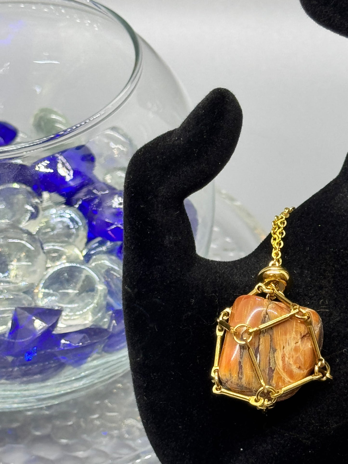 Authentic Dragon Scale Necklace – 20" Gold Chain # 403