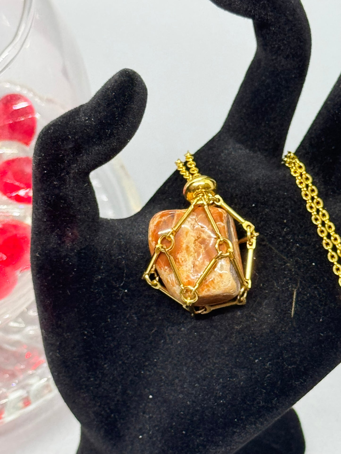 Authentic Dragon Scale Necklace – 20" Gold Chain # 403