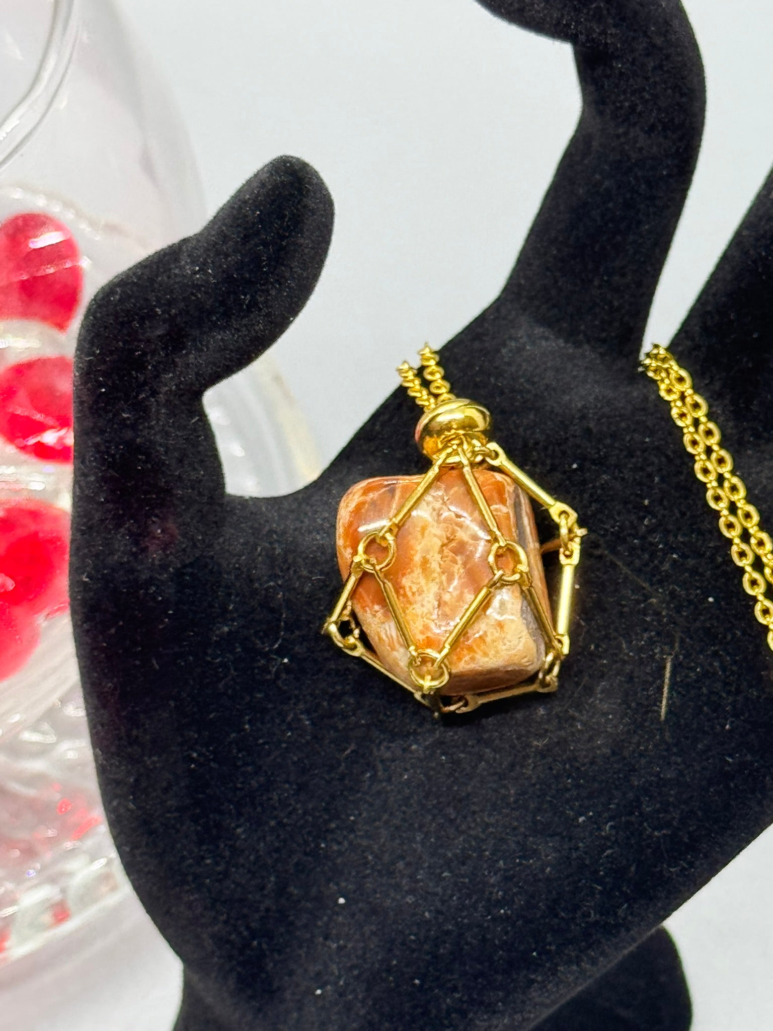 Authentic Dragon Scale Necklace – 20" Gold Chain # 403