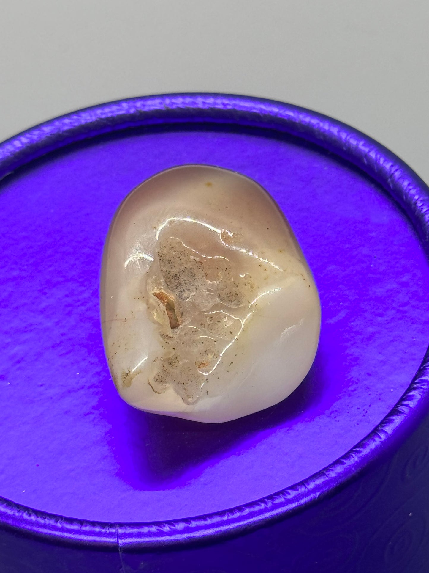 Authentic Cryptocrystalline Quartz – Handcrafted Stone # 435