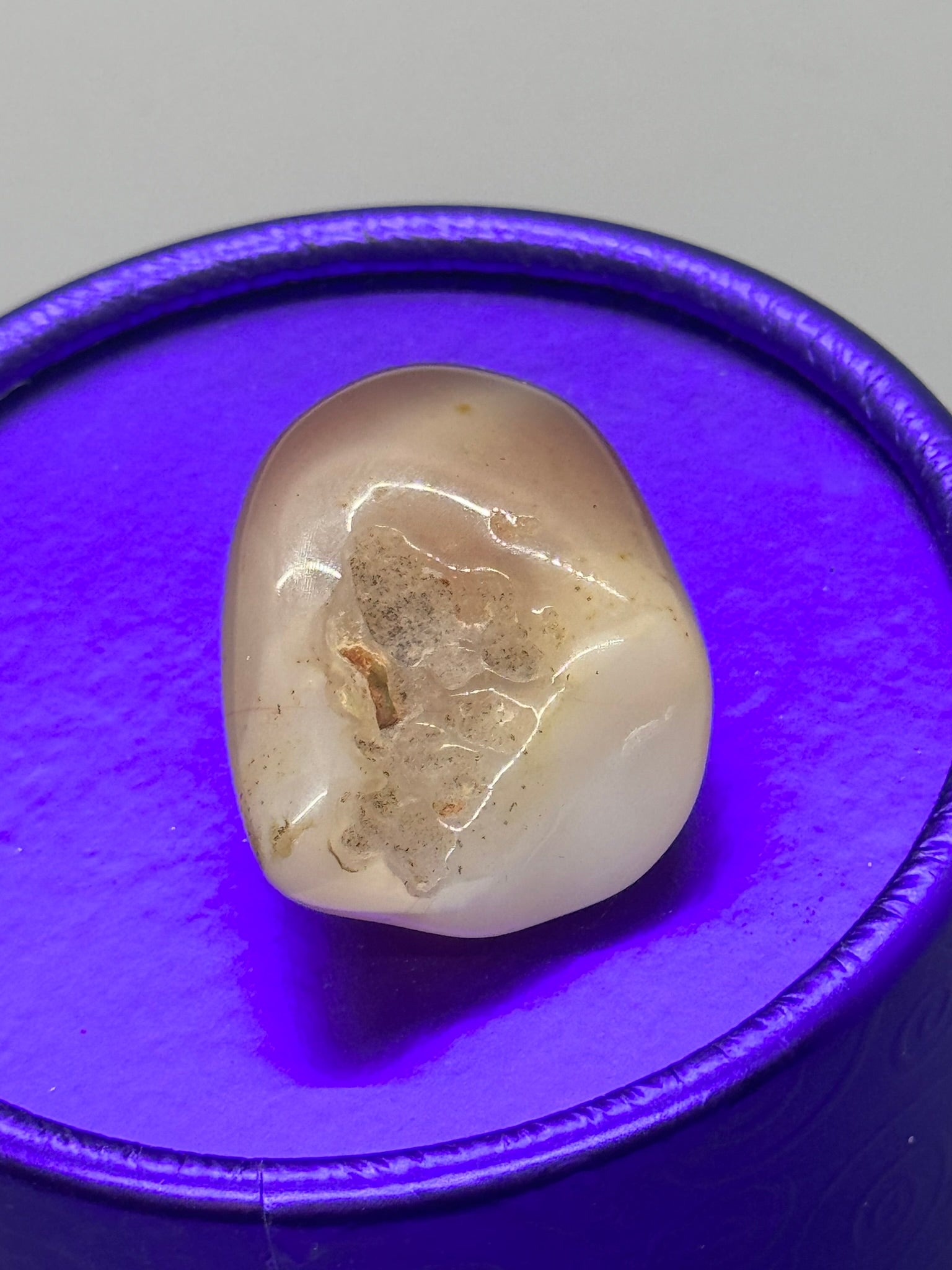 Authentic Cryptocrystalline Quartz – Handcrafted Stone # 435