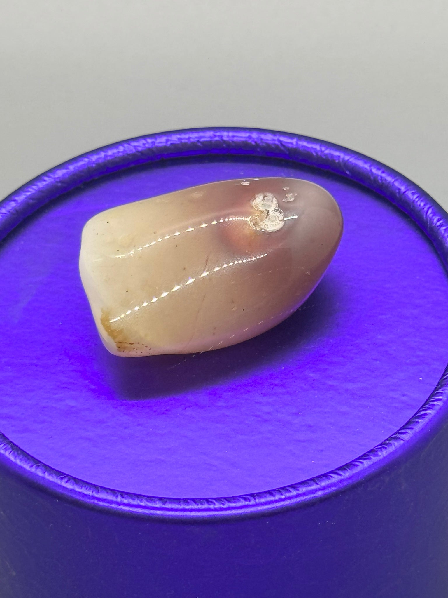 Authentic Cryptocrystalline Quartz – Handcrafted Stone # 435