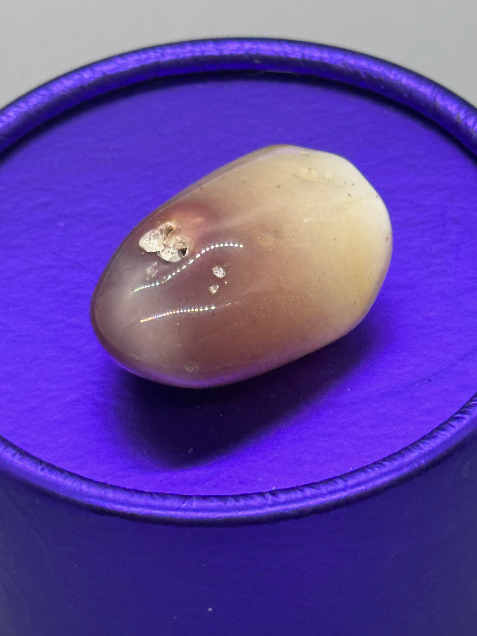 Authentic Cryptocrystalline Quartz – Handcrafted Stone # 435