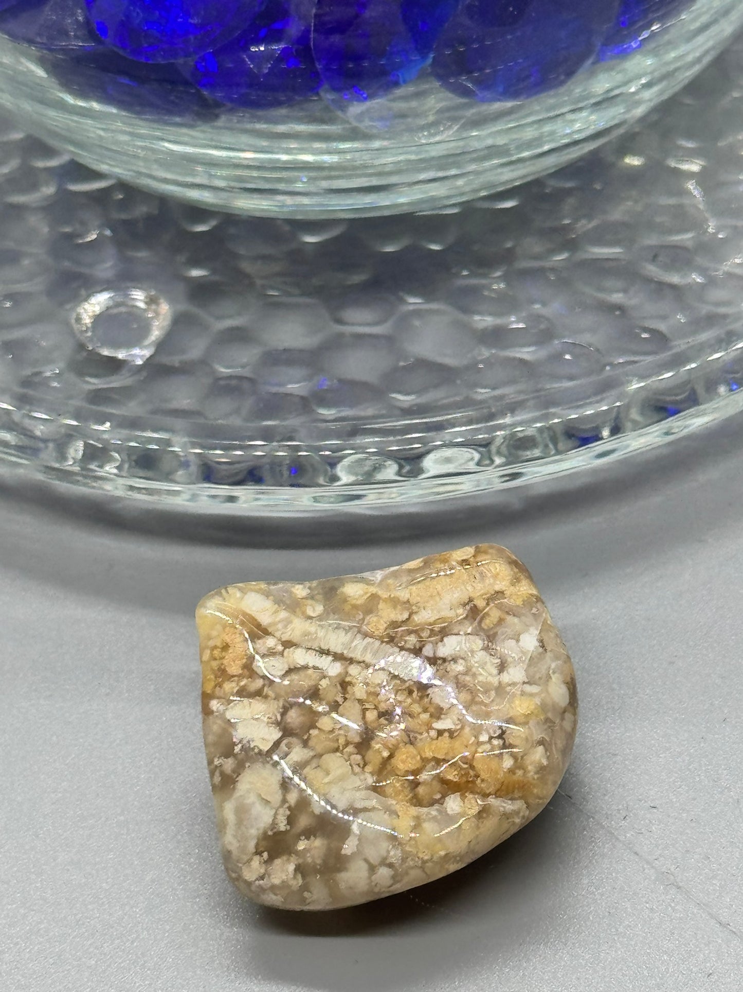 Authentic Flower Agate – Handcrafted Stone # 436