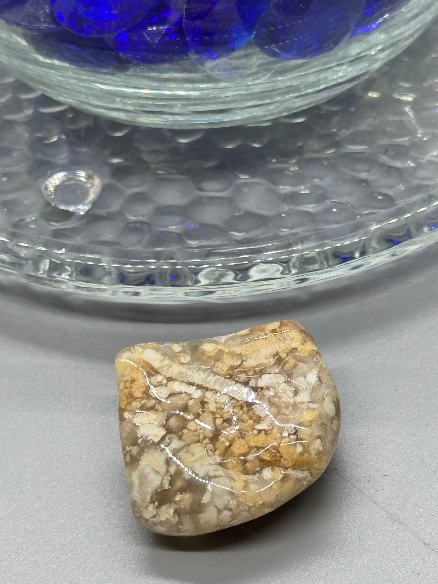 Authentic Flower Agate – Handcrafted Stone # 436
