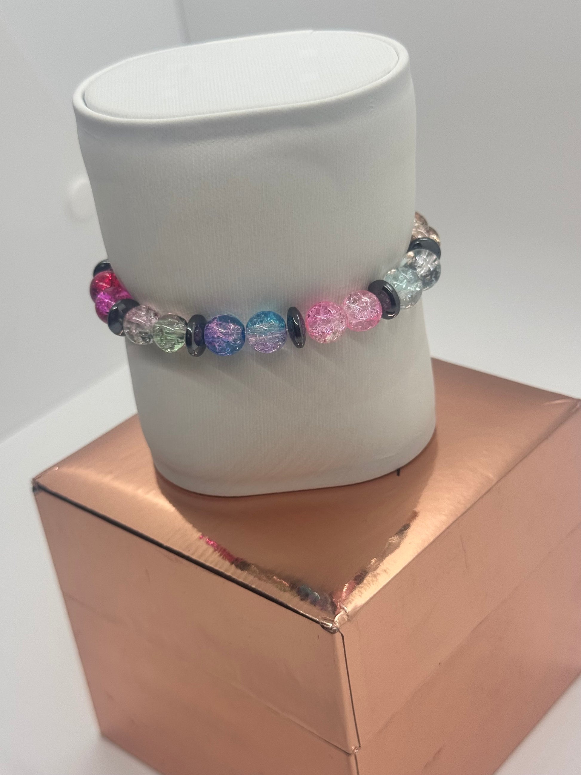 Glass Bead Bracelet #65